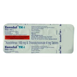 Zerodol TH 4mg – Pain & Muscle Spasm Relief Medication